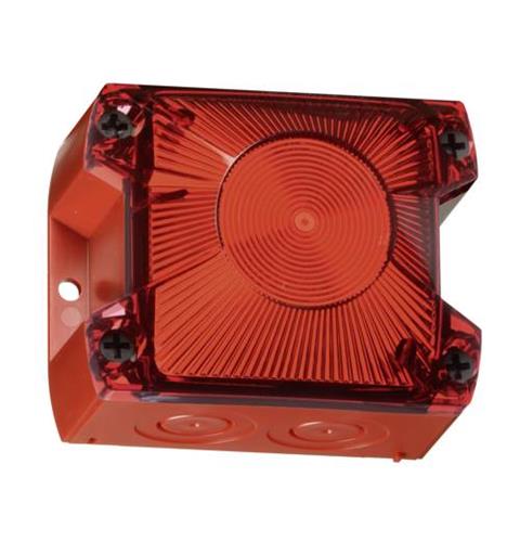 XenonStrobe PY X-S-05 24V DC [red] BLUE 5J 1Hz IP66 18-30vDC EN 54-23 Certified